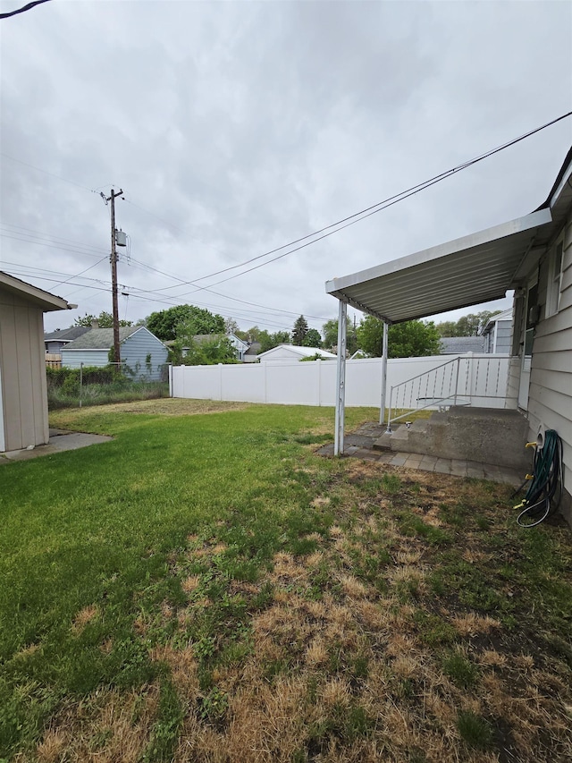 1304 E Hoffman Ave, Spokane, WA 99207 - view of yard