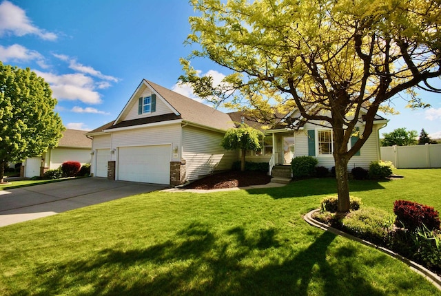 503 S Lone Tree Rd, Spokane Valley, WA 99016 - view of front facade featuring driveway, an attached garage, and roof with shingles