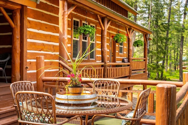 3475B Waitts Lake Rd, Valley, WA 99181 - view of deck