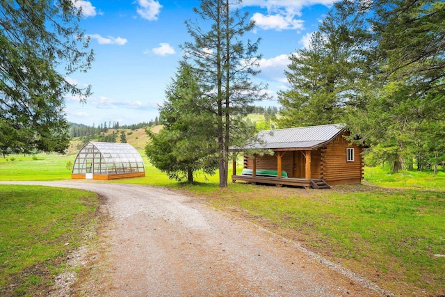 3475B Waitts Lake Rd, Valley, WA 99181 - view of dirt / gravel road featuring an exterior structure