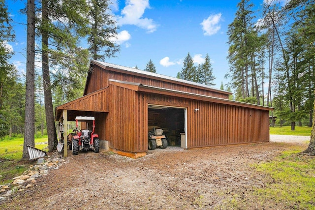 3475B Waitts Lake Rd, Valley, WA 99181 - view of detached garage
