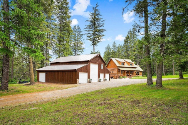 3475B Waitts Lake Rd, Valley, WA 99181 - view of detached garage