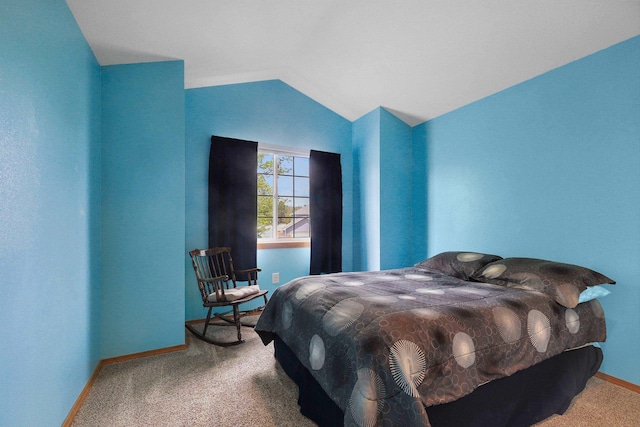 15314 N Gleneden St, Spokane, WA 99208 - carpeted bedroom featuring baseboards and lofted ceiling