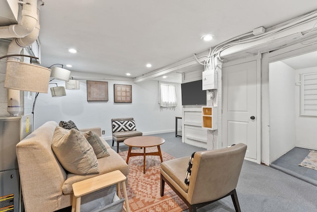 1116 E Newark Ave, Spokane, WA 99202 - living area with recessed lighting and baseboards