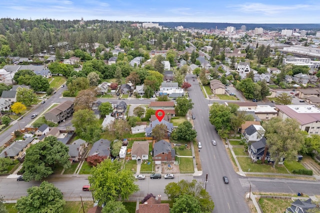 1116 E Newark Ave, Spokane, WA 99202 - aerial overview of property's location featuring nearby suburban area