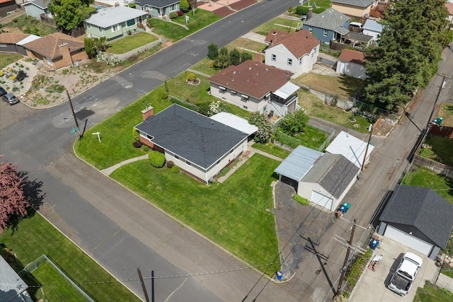 4218 N E St, Spokane, WA 99205 - aerial view of property and surrounding area featuring nearby suburban area