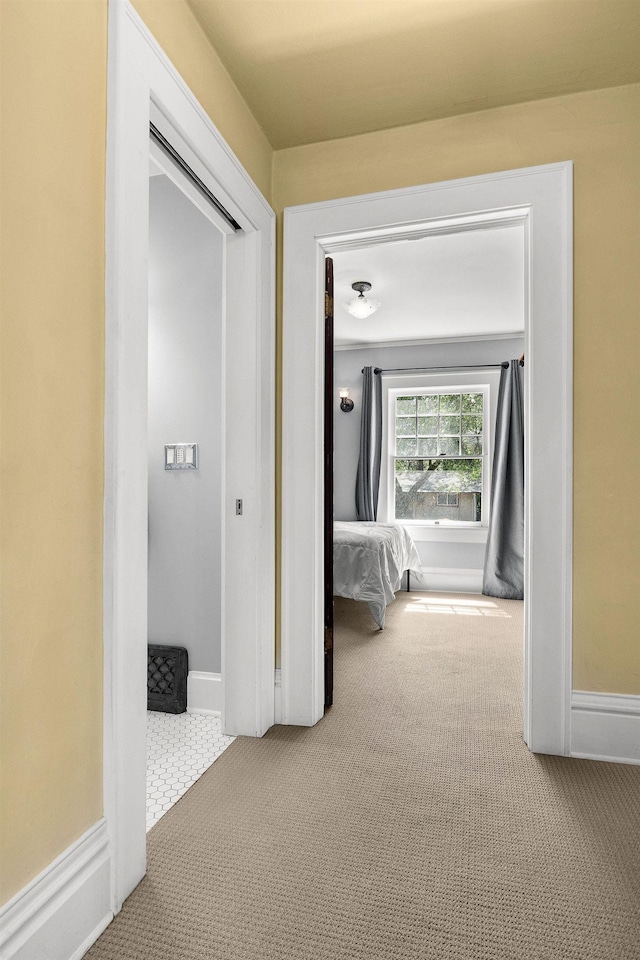 1732 W 14th Ave, Spokane, WA 99204 - hall featuring carpet flooring and baseboards