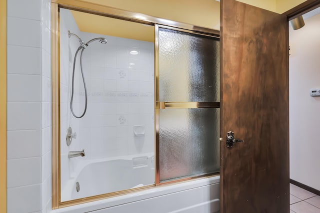 10808 47th Ave, Spokane Valley, WA 99206 - full bath featuring tile patterned flooring and shower / bath combination with glass door