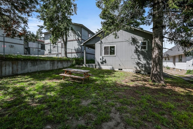 723 S Hatch St, Spokane, WA 99202 - back of property with crawl space