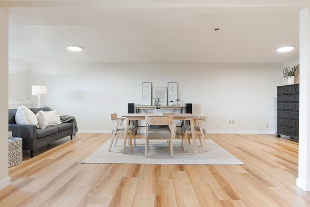 8904 E Boardwalk Ln, Spokane, WA 99212 - dining room with wood finished floors and baseboards