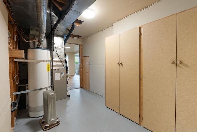 8904 E Boardwalk Ln, Spokane, WA 99212 - basement featuring secured water heater