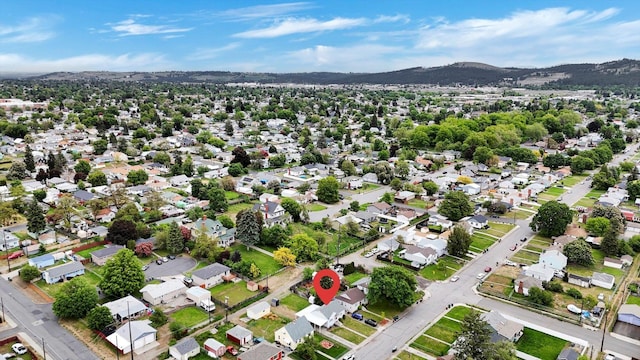1419 E Glass Ave, Spokane, WA 99207 - aerial view of property's location featuring mountains