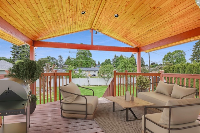 11920 E Railroad Ave, Spokane, WA 99206 - deck with an outdoor living space
