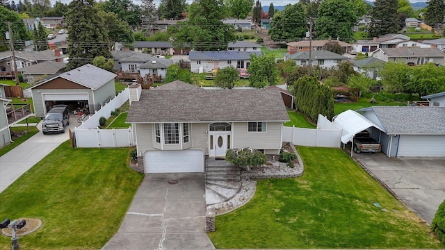 11920 E Railroad Ave, Spokane, WA 99206 - aerial view of residential area