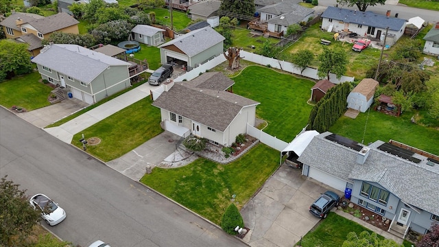 11920 E Railroad Ave, Spokane, WA 99206 - aerial perspective of suburban area