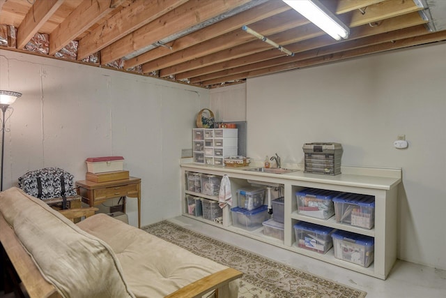 4307 S Apollo St, Spokane, WA 99223 - finished below grade area with a sink