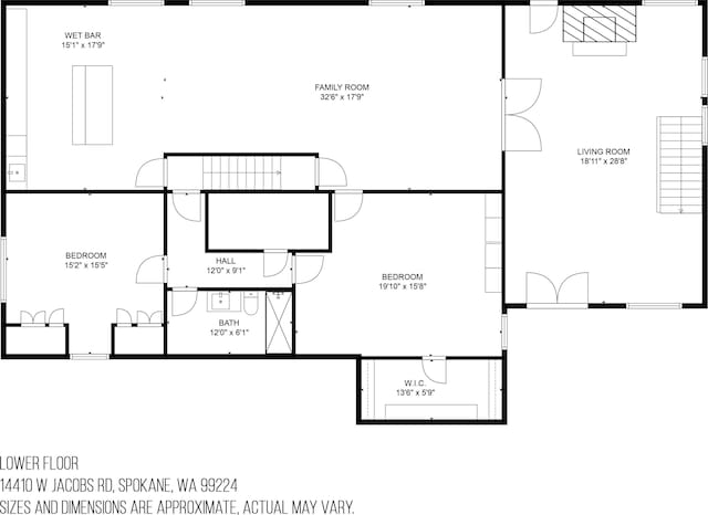 14410 W Jacobs Rd, Spokane, WA 99224 - floor plan / room layout