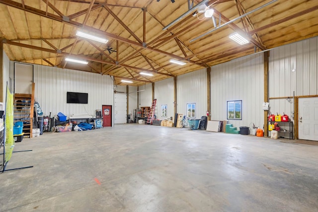14410 W Jacobs Rd, Spokane, WA 99224 - garage with metal wall