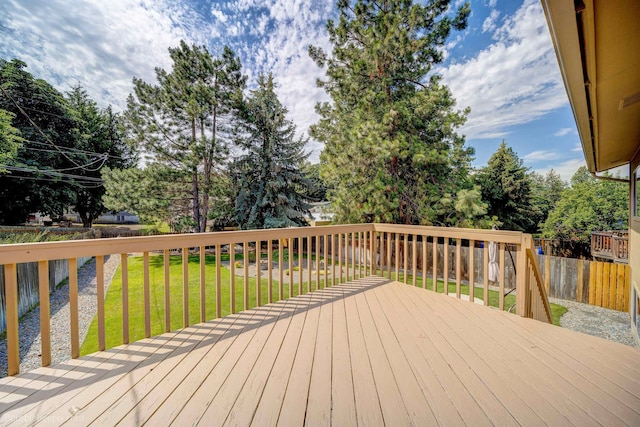 4112 E 11th Ave, Spokane, WA 99202 - deck with view of scattered trees