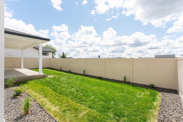 2077 W Walker Ave, Spokane, WA 99208 - view of yard featuring a patio area