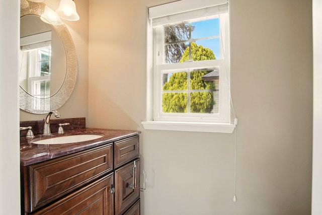 3016 N Walnut Street On A Dead End Street, Spokane, WA 99205 - bathroom with vanity and healthy amount of natural light