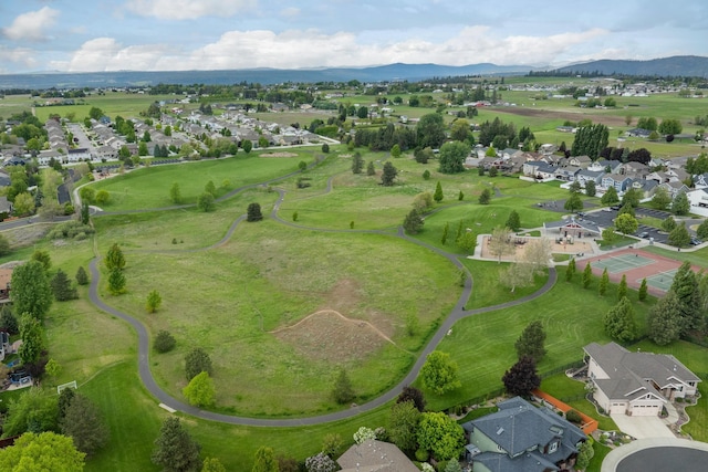 2026 W Parkway Ct, Spokane, WA 99208 - aerial perspective of suburban area with a mountain backdrop