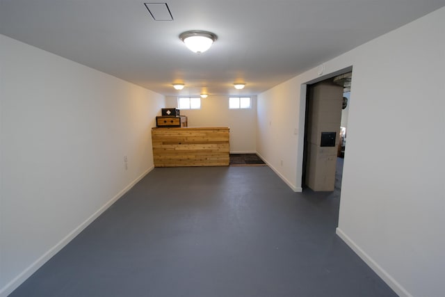 5512 N G St, Spokane, WA 99205 - basement with baseboards