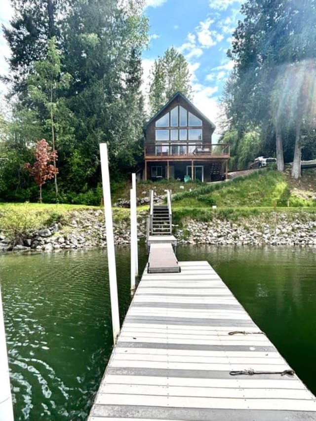 278 Hazel St, Cusick, WA 99119 - dock area with a water view
