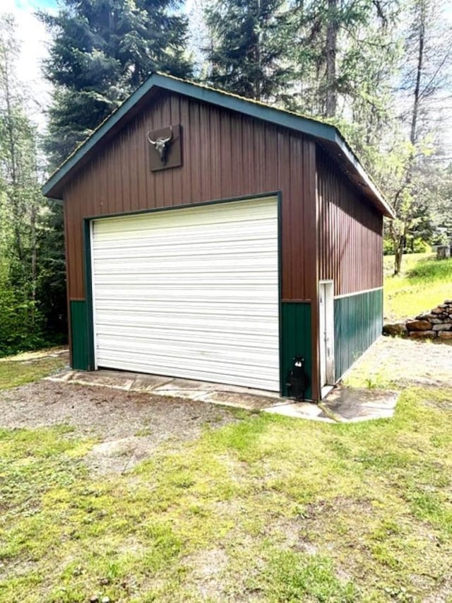 278 Hazel St, Cusick, WA 99119 - view of detached garage