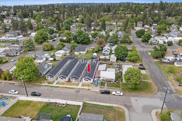 1912 W Buckeye Ave, Spokane, WA 99205 - aerial perspective of suburban area