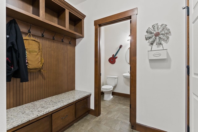 13408 E Copper River Ln, Spokane, WA 99206 - mudroom with baseboards