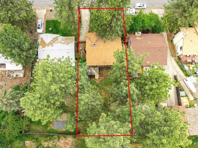 3712 E 12th Ave, Spokane, WA 99202 - aerial overview of property's location with property parcel outlined