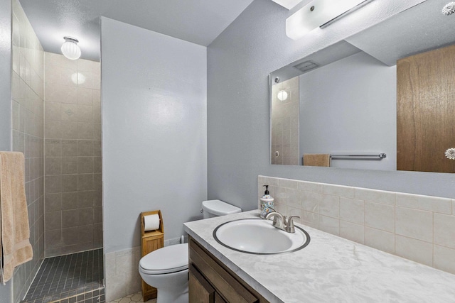 15906 N Forker Rd, Spokane, WA 99217 - full bath with toilet, a walk in shower, and vanity