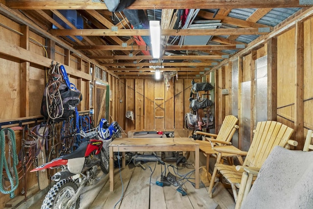15906 N Forker Rd, Spokane, WA 99217 - below grade area featuring a garage
