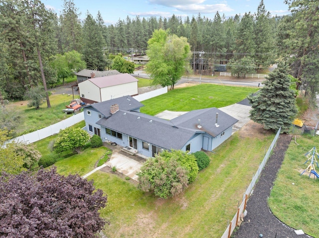 9815 E 44th Ave, Spokane Valley, WA 99206 - view of subject property with a forest