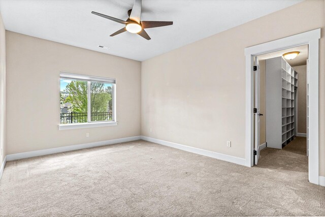 4305 S Bernson Ln, Spokane, WA 99223 - carpeted spare room with ceiling fan and baseboards