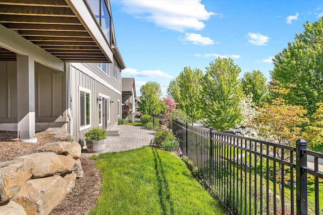 4305 S Bernson Ln, Spokane, WA 99223 - view of yard featuring a patio area