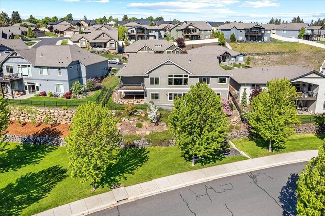 4305 S Bernson Ln, Spokane, WA 99223 - aerial perspective of suburban area