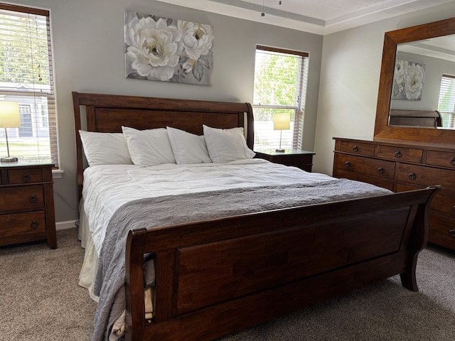 1602 S Canyon Woods Ln, Spokane, WA 99224 - bedroom with light colored carpet, multiple windows, and baseboards