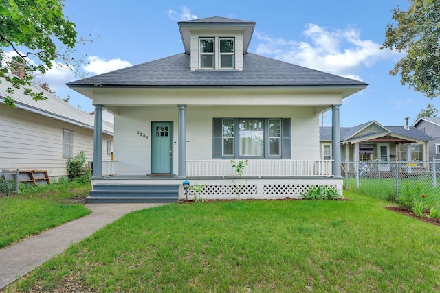 2305 W Sharp Ave, Spokane, WA 99201 - view of front of home with a porch and a shingled roof