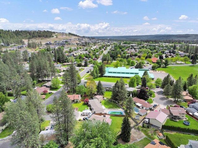 4921 W Londale Ct, Spokane, WA 99208 - aerial view of property and surrounding area featuring nearby suburban area