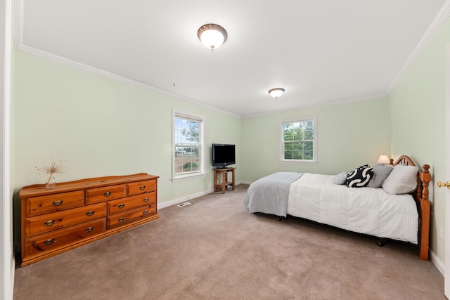 6325 W 48th Ave, Spokane, WA 99224 - carpeted bedroom featuring ornamental molding and baseboards