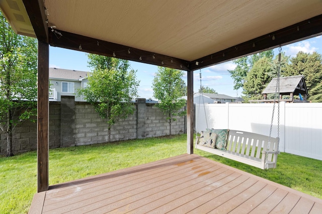 18218 E Michielli Ave, Spokane Valley, WA 99016 - view of deck
