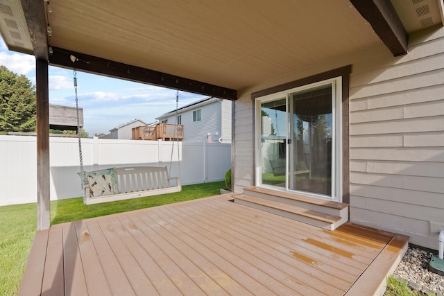 18218 E Michielli Ave, Spokane Valley, WA 99016 - view of deck