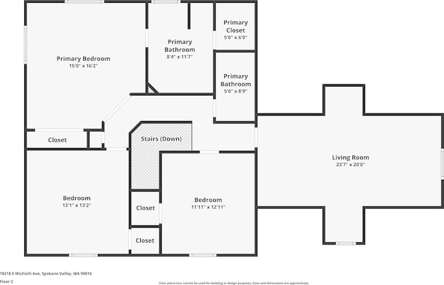 18218 E Michielli Ave, Spokane Valley, WA 99016 - home floor plan