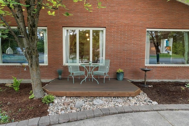 536 E 1st Ave, Colville, WA 99114 - view of patio / terrace with a wooden deck