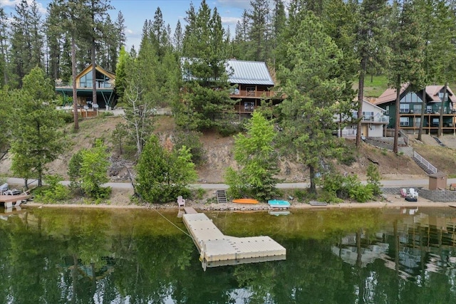 3947 N Deer Lake Rd, Loon Lake, WA 99148 - bird's eye view of a nearby body of water