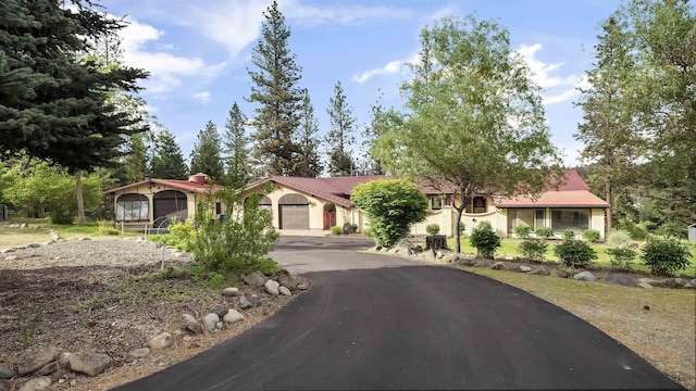 13110 W Charles Rd, Nine Mile Falls, WA 99026 - view of front of home featuring driveway and an attached garage