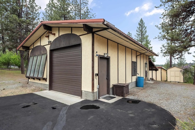 13110 W Charles Rd, Nine Mile Falls, WA 99026 - garage with a storage shed