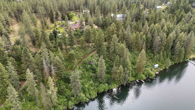 13110 W Charles Rd, Nine Mile Falls, WA 99026 - view of property location featuring a large body of water and a heavily wooded area